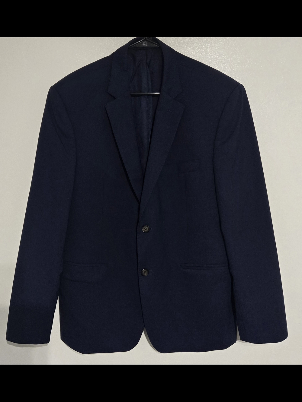 Lauren Ralph Lauren Black Label Navy Blue Sport Coat - Classic Two-Button Blazer